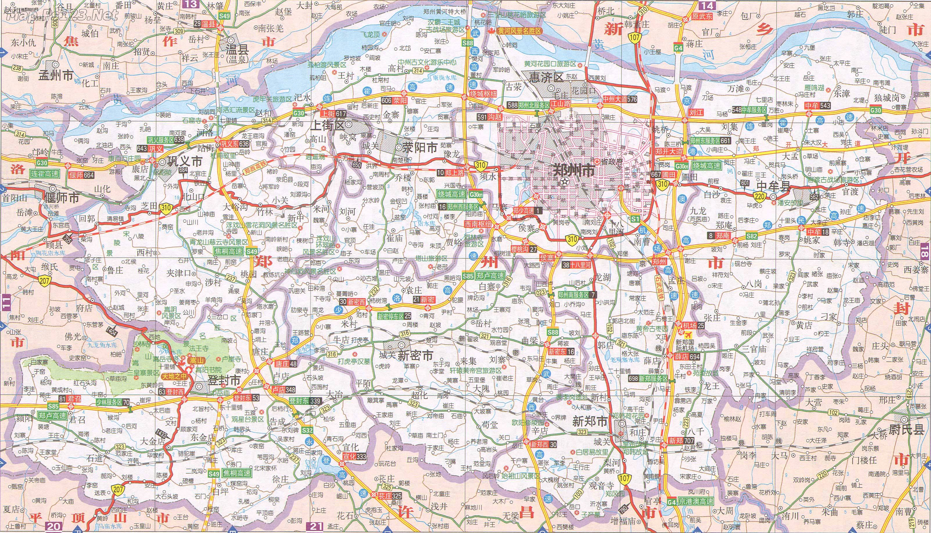 郑州交通地图最新版及其使用指南